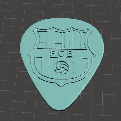 pua kişiselleştirilmiş barcelona gitar gadget 3D print model - Mito3D