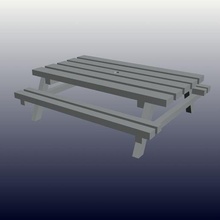 pub bench 3d print model - Mito3D