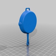 pubg frying pan stand tool 3d printing 3d print model - Mito3D