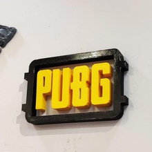 pubg logo game wall art 2020 3d print model - Mito3D