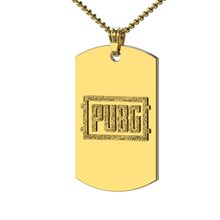 pubg military pendant jewelry army necklace dog tag game 3d print model - Mito3D
