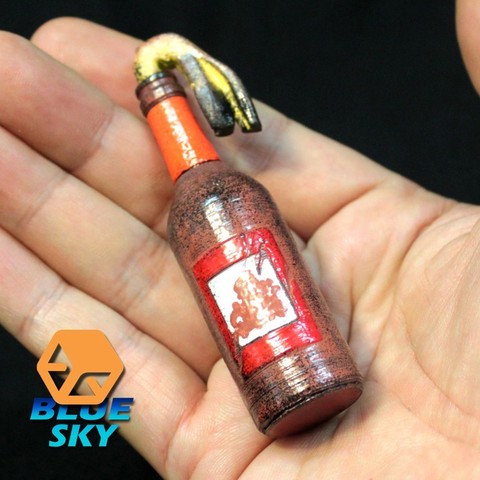 pubg cocktail molotov jeu les champs de bataille jouet d'accessoires 3D print model - Mito3D