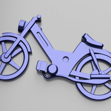 puch moped 3d keychain motorcycle moto motorbike 3d print model - Mito3D