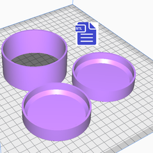 disk banyo bomba kalıp 3d print model - Mito3D