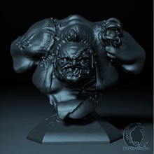 pudge bust dota 2 game figurines minatures creatures monsters characters models busts games fantasy hero's 3d print model - Mito3D