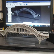 puente las am ricas panam Brücke americas in panama Architektur Nord-und Südamerika armable assemblable pty 507 3d print model - Mito3D