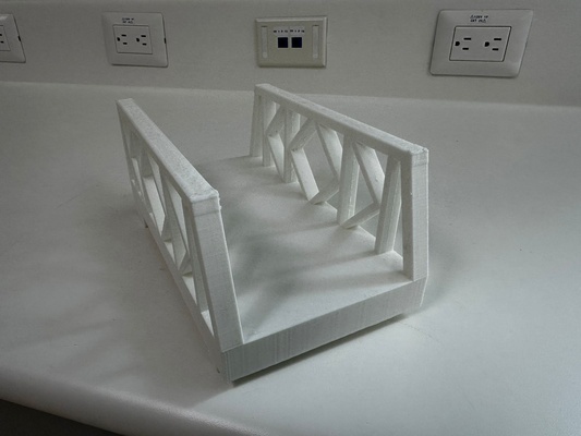 puente tipo soporte interchangeable modelo 3d impresi pla juegos mesa maquetas terreno scénarios personnalisation diy créativité matériel accesorios conception juego loisir modelismo paysage juguetes 3d print model - Mito3D