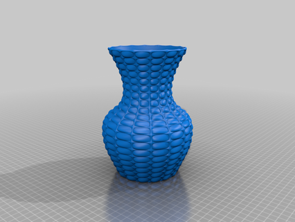 puffpipe1 çanak konteyner vazo dekor dekorasyon deko ev 3d print model - Mito3D