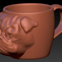 pug mug çeşitli kahve 3d print model - Mito3D