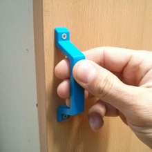 tirez la poignée de porte l'armoire tiroirs cao 3d-imprimé modèle 30 minutes outil desde 3d print model - Mito3D