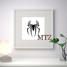 extrator de aranha na parede escultura em 2d a arte 3d print model - Mito3D