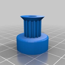 pulley reprap v2 14 teeth customized 3d_printer_parts 3d print model - Mito3D