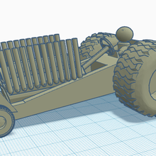 pulling tractor race racing sports hobbies car 3d print model - Mito3D