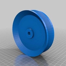 pully wheel engineering 3d print model - Mito3D