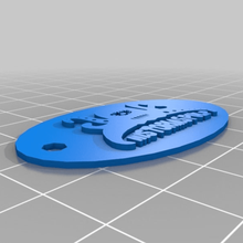 hamur hikaye anahtarlık 3d print model - Mito3D