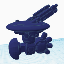 impulsion drone - accélérateur de mv31pulse modèle pack jeu la protéine tau pouls warhammer 40k jouet 3d print model - Mito3D