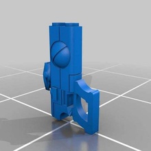 el pulso de la pistola juego juguete accesorios warhammer40k tau 3d print model - Mito3D