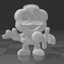 bomba 3d feira funkin v1 fnf 39 cabelo newground sfm namorado spookymonth fnfweek semana 3d print model - Mito3D