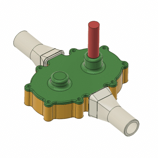 pump gear drilling machine tested working drill 3D print model - Mito3D