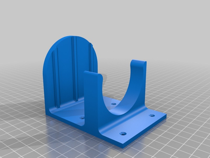 pump holder laing ecocirc e1 vario hobby 3d print model - Mito3D