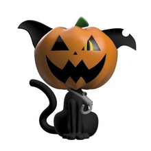 Kürbis Katze Kitty niedlich kawaii bezaubernd nett Kätzchen Dichter Edgar Allan unheimlich schön Terror dunkel gruslig düster Halloween 3d print model - Mito3D