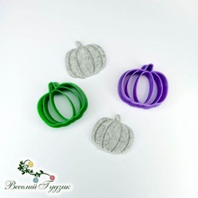 pumpkin jewelry cutter jewellery polymer clay 3d print model - Mito3D
