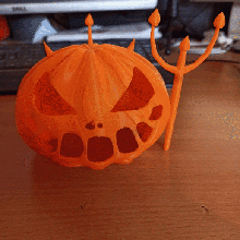 citrouille Halloween jack lanterne 3d print model - Mito3D