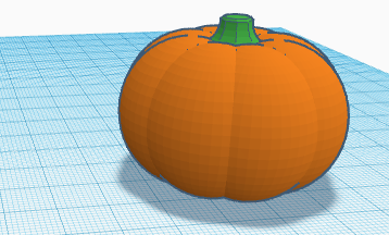 citrouille Halloween 3d print model - Mito3D