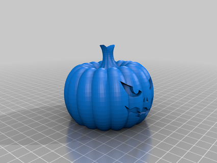 pumpkin 3d printing 3d print model - Mito3D