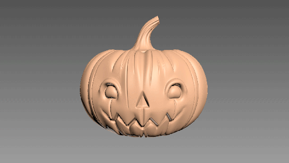 pumpkin vegetables 3dprint 3d print model - Mito3D