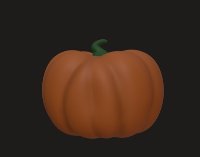 pumpkin halloween witch deco toy 3d print model - Mito3D