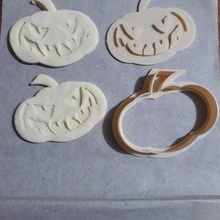 Kürbis-2 cookie-cutter verschiedene halloween 3d print model - Mito3D