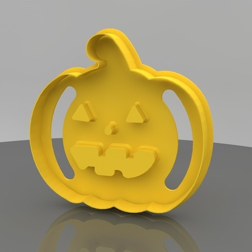pumpkin biscuit cutter tool hallowen cookie fondant hang wall ornament toy art christmas house saintly reindeer campaign ice boot tree star bell massage chiropractor chiropractic covid ender arm dog aesthetics caninca blades box easy 3D print model - Mito3D