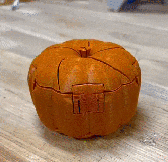 pumpkin box printinplace nosupports halloweenxcults 3d print model - Mito3D