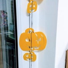 abóbora buntings a arte decoração de halloween Arte 2d 3d print model - Mito3D