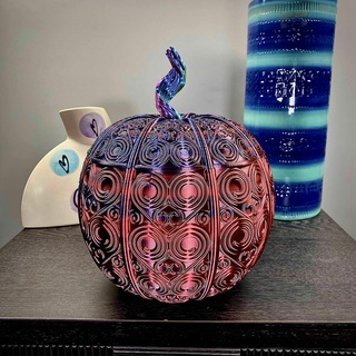pumpkin candy bowl 2023 halloween decor decorations fall treats trickortreat container 3d print model - Mito3D