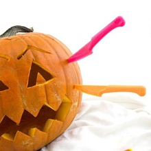 pumpkin carving knife tool halloween parties events tools 3d print model - Mito3D