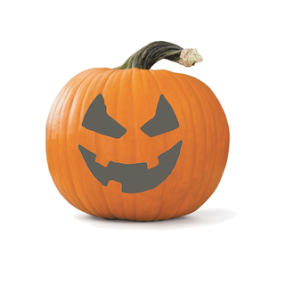 pumpkin carving without mess pumpkin halloween mess reuseable fall decorations beginner easy print  3d print model - Mito3D