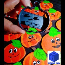 pumpkin cookie cutter day dead halloween 3d print model - Mito3D