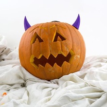 pumpkin devil home halloween parties events 3d print model - Mito3D