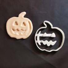 pumpkin halloween cookie cutter witch 3d print model - Mito3D