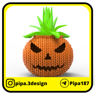 pumpkin halloween fabric texture witches scary night fear terror halloweenxcults 3d print model - Mito3D
