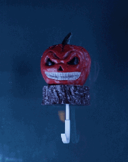 zucca chiave titolare supporto spaventoso sorpresa Halloween 3d print model - Mito3D