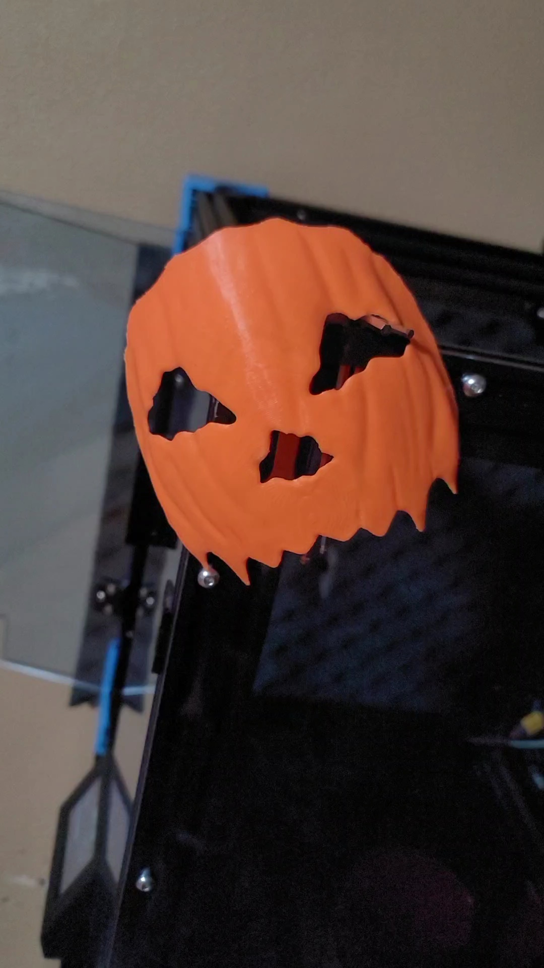 Kürbis Maske Halloween Kostüm gruslig Oktober 3D print model - Mito3D