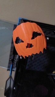 pumpkin mask halloween costume spooky october 3d print model - Mito3D