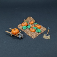 pumpkin patch - tabletop terrain dnd rpg scatter 3d print model - Mito3D
