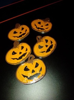 zucca perni incantesimi Halloween jack o' lantern 3d print model - Mito3D