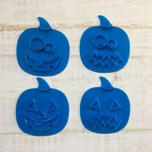 pumpkin halloween terror fear anxiety cookie cutter cookies 3d print model - Mito3D