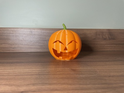 zucca rimovibile coperchio Halloween spaventoso mostro demone cranio decorazione trucco trattare zucche 3d print model - Mito3D