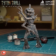 kabak korkuluk pre supported oyun dnd minyatür minis Zindanlar ejderhalar 32mm Tytantroll minyatürler Patreon cadılar bayramı korkutucu 3d print model - Mito3D